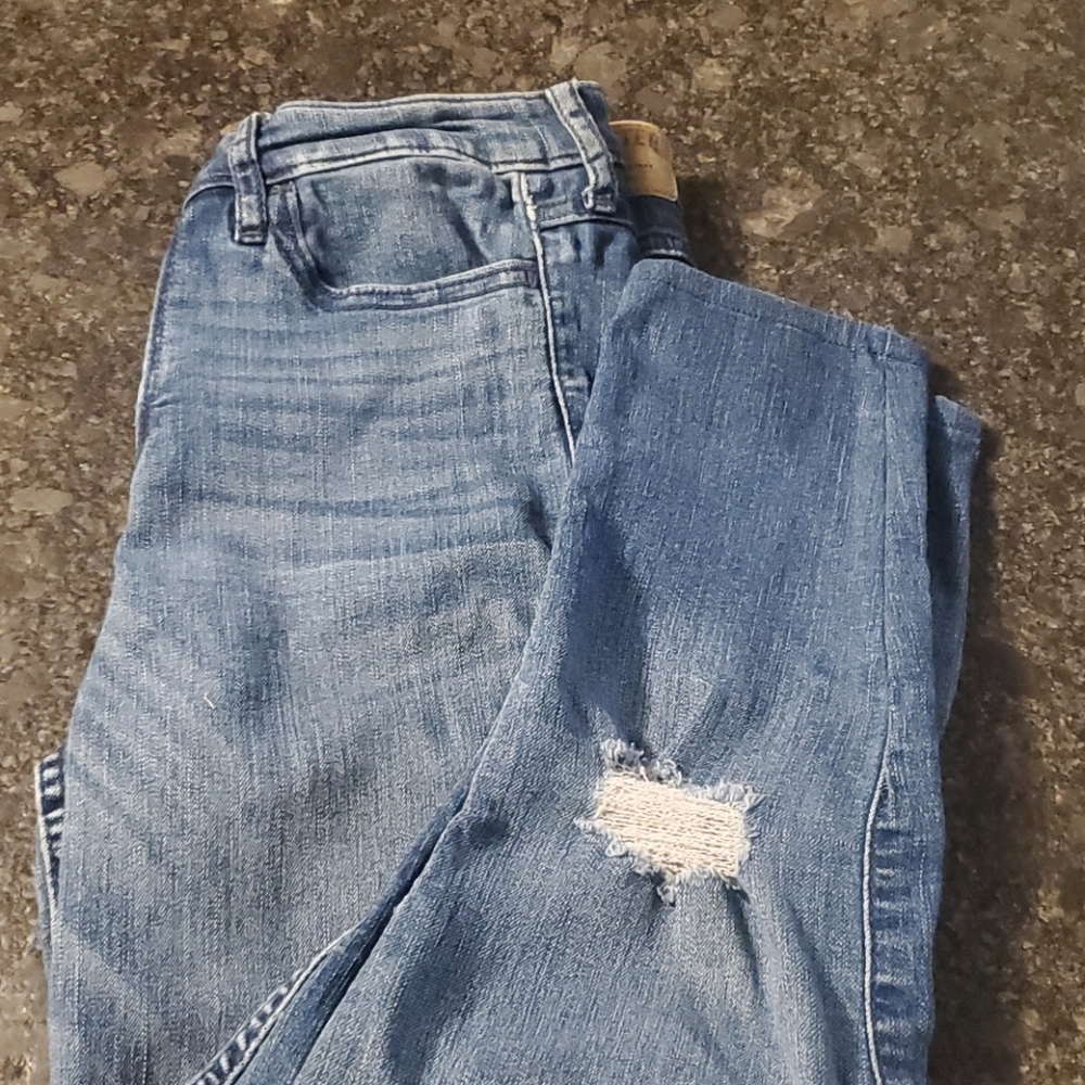 High rise jeans
